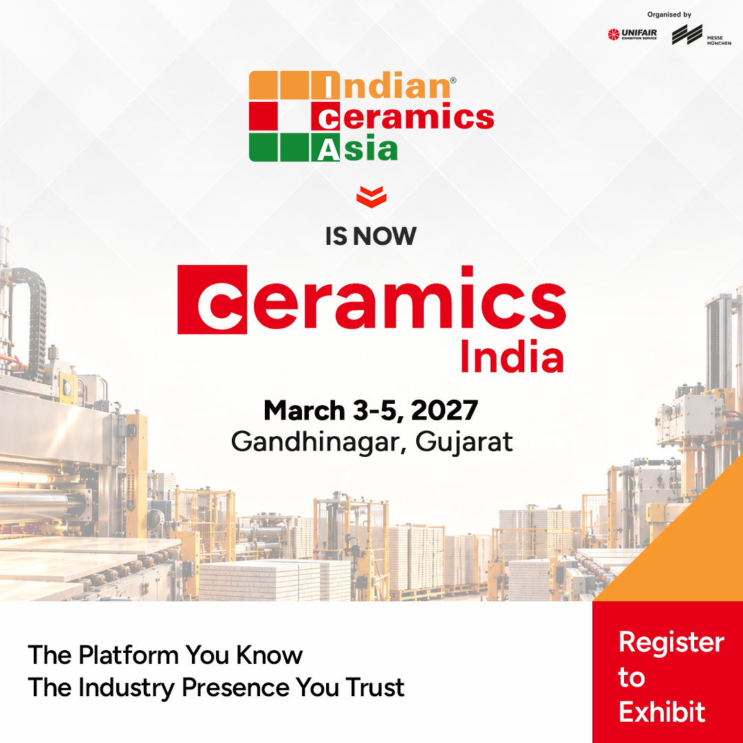 Ceramics India Exhibition, March 3–5, 2027